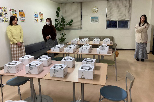 クリスマスケーキ抽選会