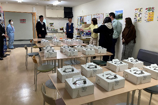 クリスマスケーキ抽選会