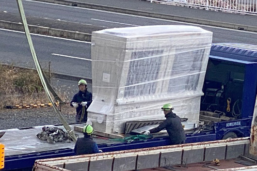 工場機器の大規模入れ替え工事