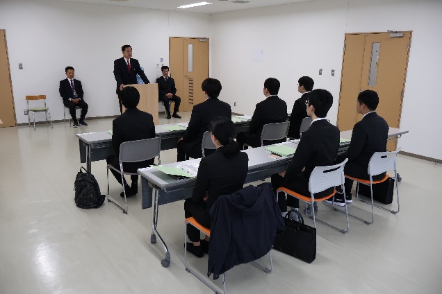 千代田セールズ社　2026年度入社式